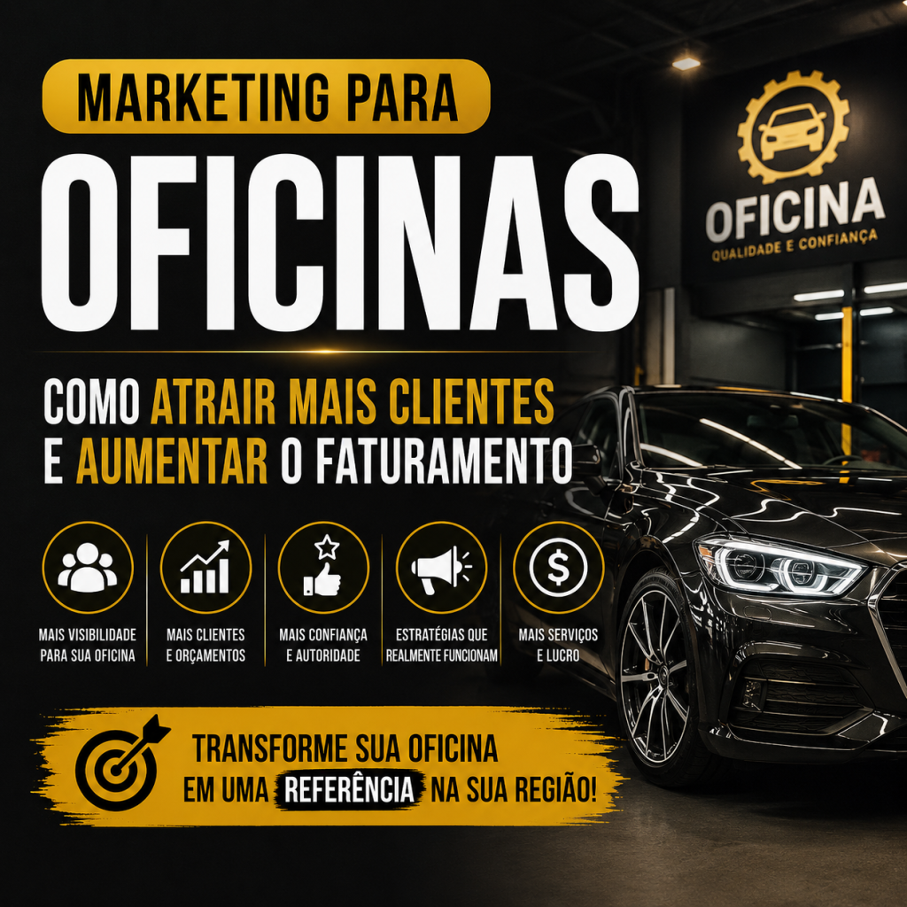 Marketing para Oficinas: como atrair mais clientes e aumentar o faturamento