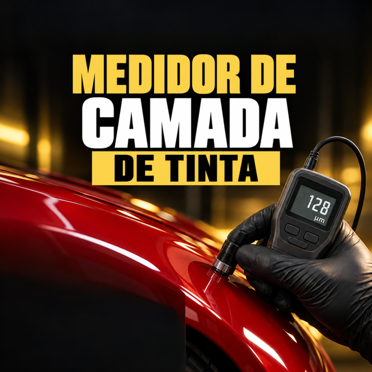 Medição da camada de tinta