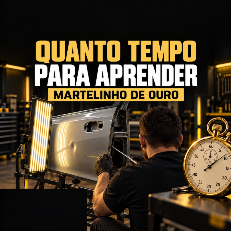 Tempo para aprender martelinho de ouro